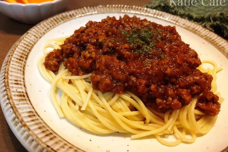 ケチャップだけで ヘルシーミートソース レシピ 作り方 By Katie Cafe クックパッド 簡単おいしいみんなのレシピが366万品