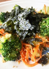 マヨポン野菜 韓国海苔のせ
