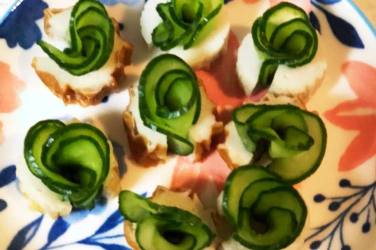 お弁当に 簡単ちくわキュウリの花 レシピ 作り方 By サイチョン クックパッド 簡単おいしいみんなのレシピが365万品