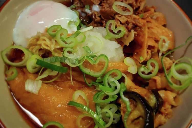 １枚キツネのブッ掛うどん レシピ 作り方 By Takefire クックパッド 簡単おいしいみんなのレシピが378万品