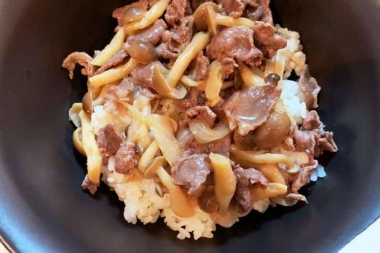 簡単 牛丼 レシピ 作り方 By ようさん クックパッド 簡単おいしいみんなのレシピが372万品