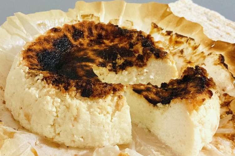 超低カロリー 卵白でバスクチーズケーキ風 レシピ 作り方 By クックpk8uqe クックパッド 簡単おいしいみんなのレシピが359万品