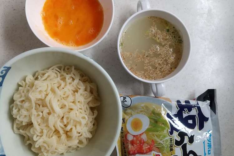 卵とサッポロ一番 だけで出来る レシピ 作り方 By Yunaの空 クックパッド 簡単おいしいみんなのレシピが358万品