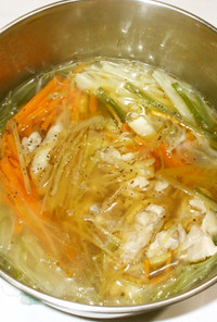 中華ねぎスープ♪簡単夏の胃弱の漢方食養生