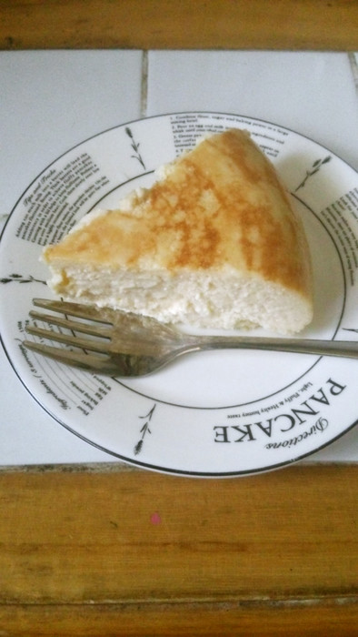 アーモンド香るチーズケーキの写真
