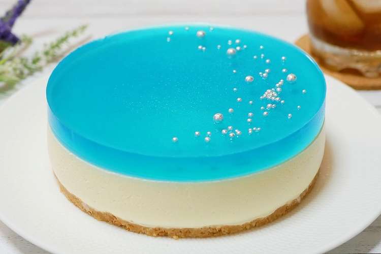 夏に涼しいブルーハワイレアチーズケーキ レシピ 作り方 By ひろまるクック クックパッド 簡単おいしいみんなのレシピが368万品