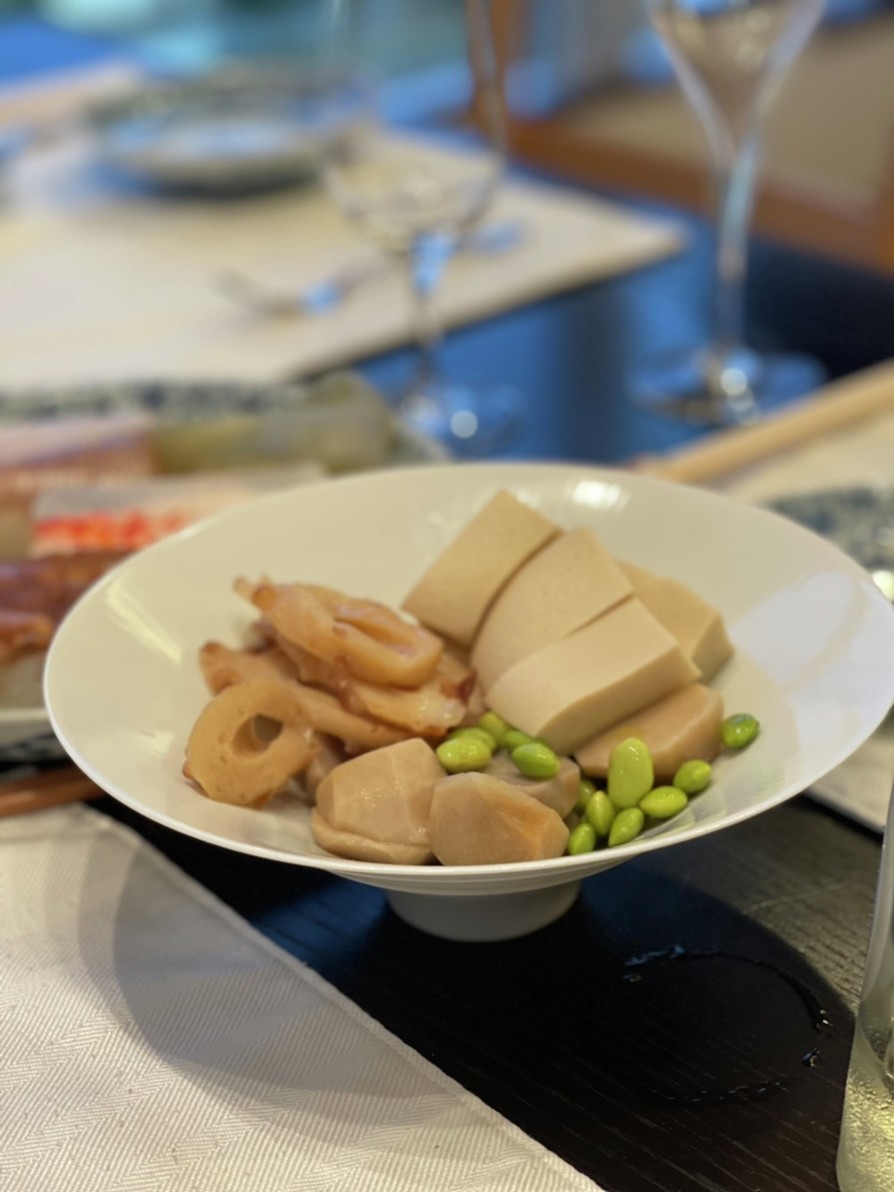 簡単★里芋と高野豆腐ちくわの炊き合わせの画像