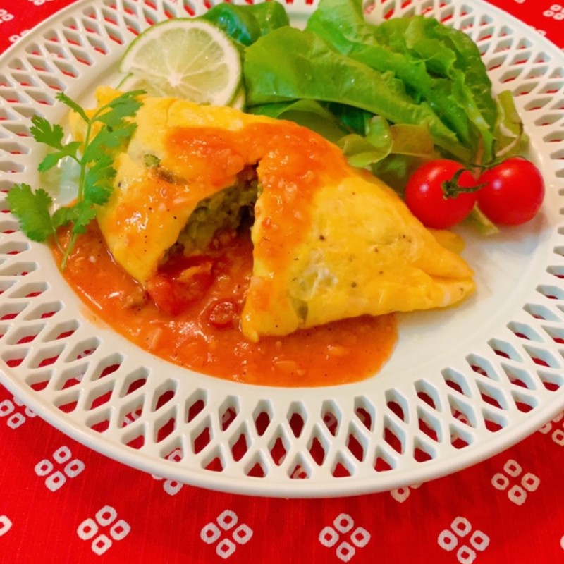 おいしい野菜オムレツのレシピ