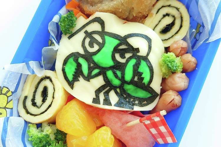 カマキリのキャラ弁 お弁当 レシピ 作り方 By ぷくちん クックパッド 簡単おいしいみんなのレシピが361万品