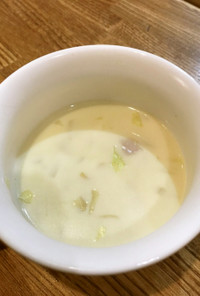 豆乳コンソメスープ
