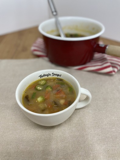 うま味凝縮♡夏野菜スープの写真