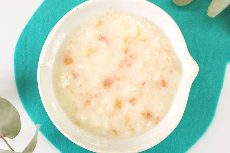 離乳食中期 トマト 玉ねぎの豆乳リゾット レシピ 作り方 By やまひここんぶ クックパッド 簡単おいしいみんなのレシピが360万品