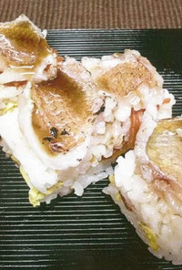 連子鯛の押し寿司