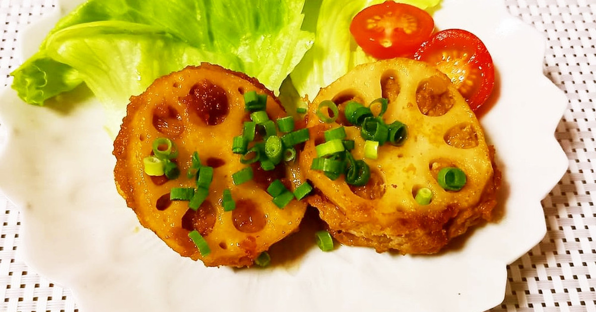 ご飯に合う れんこんの挟み焼き レシピ 作り方 By ポテチ犬 クックパッド 簡単おいしいみんなのレシピが360万品