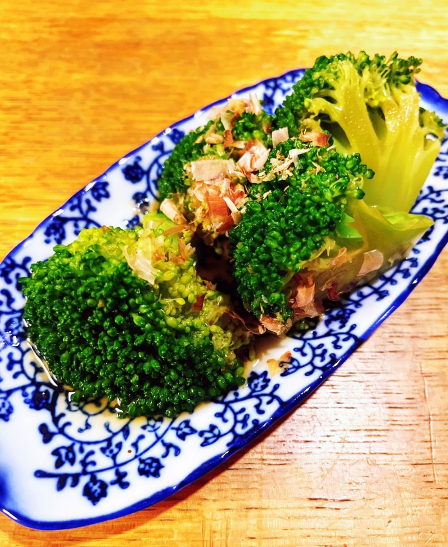 お弁当にも☆ブロッコリーの麺つゆ漬け