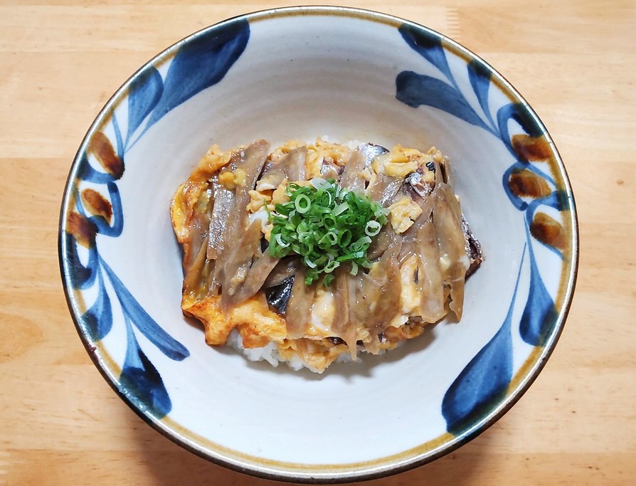 オイルサーディンで柳川丼の画像