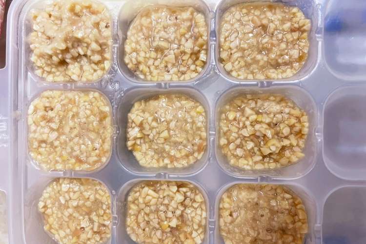 離乳食中期 レンジで納豆 レシピ 作り方 By イトp夫婦 クックパッド 簡単おいしいみんなのレシピが376万品