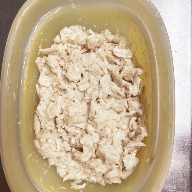 離乳食中期 レンジでささみ レシピ 作り方 By イトp クックパッド 簡単おいしいみんなのレシピが360万品