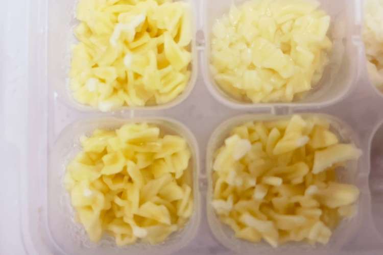 離乳食中期 レンジでマカロニ レシピ 作り方 By イトp夫婦 クックパッド 簡単おいしいみんなのレシピが376万品