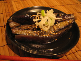 ナスのさっぱり煮浸し*