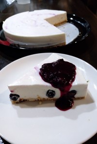 ふわふわブルーベリーレアチーズケーキ