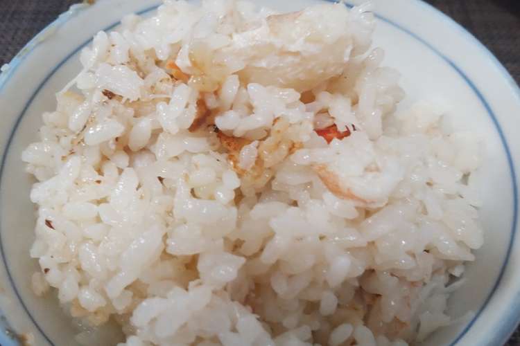 簡単美味 土鍋で炊く蟹飯 レシピ 作り方 By ペチペチペーチ クックパッド 簡単おいしいみんなのレシピが365万品
