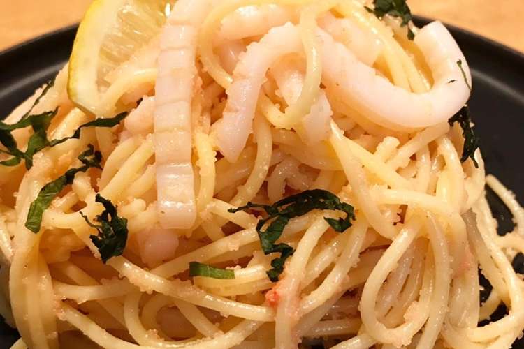 イカそうめんで簡単 イカ明太バターパスタ レシピ 作り方 By アイコ15 クックパッド 簡単おいしいみんなのレシピが360万品