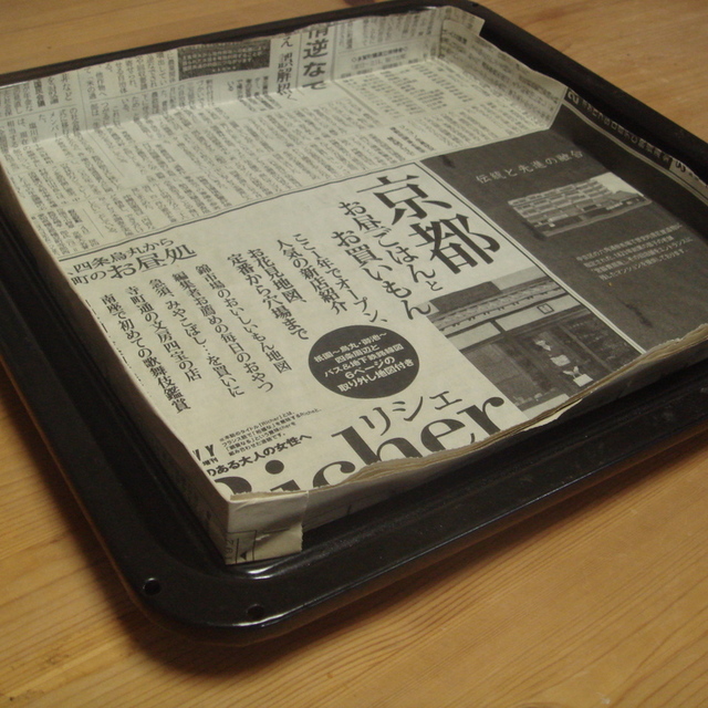 新聞紙で作るロールケーキ型 レシピ 作り方 By Emmy2528 クックパッド 簡単おいしいみんなのレシピが360万品