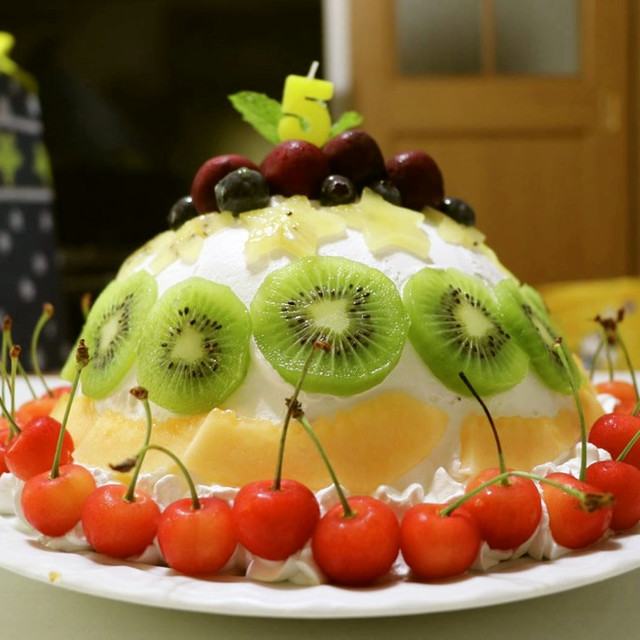 真夏のドームケーキ レシピ 作り方 By Tyaco クックパッド 簡単おいしいみんなのレシピが372万品