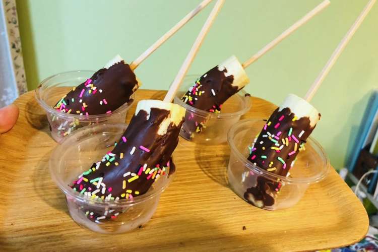 家でお祭り チョコバナナ レシピ 作り方 By まさはね クックパッド 簡単おいしいみんなのレシピが372万品