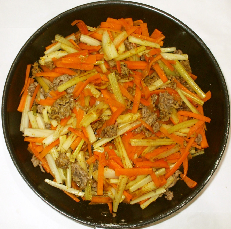 セロリカレー野菜炒め♪簡単夏の漢方食養生の画像