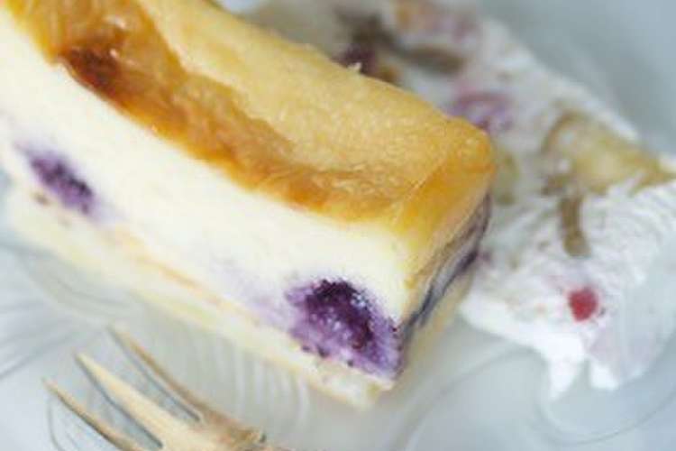 ブルーベリーのチーズケーキパイ レシピ 作り方 By おおかみ先生 クックパッド 簡単おいしいみんなのレシピが362万品