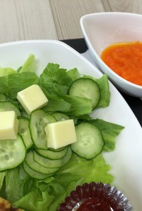 野菜サラダ　～手作りドレッシング～