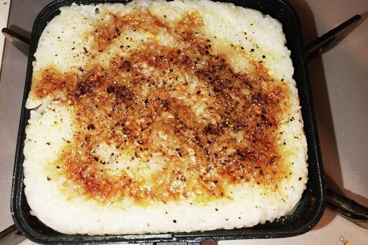 ホットサンドメーカーでバター醤油ご飯 レシピ 作り方 By チビ吉 クックパッド 簡単おいしいみんなのレシピが360万品