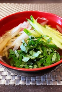 ひんやり♪沖縄もずくの冷製スープ