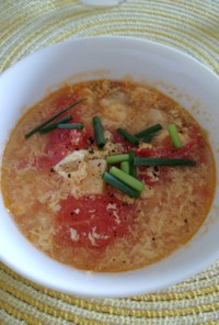 簡単　トマト卵スープ☆