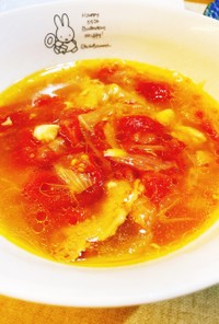 【トマト消費】鷄手羽元とトマトのスープ