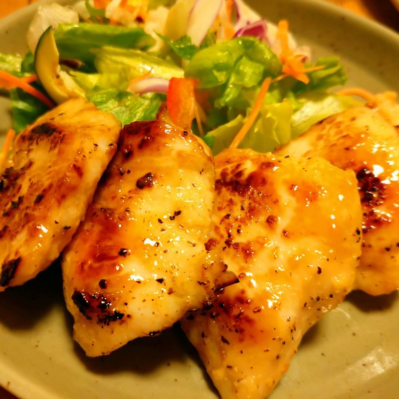 鶏胸肉のペスト詰め焼きレシピ