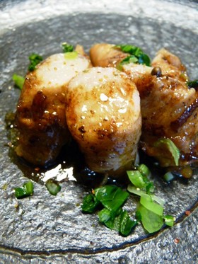しゃきしゃき大根の豚肉巻き
