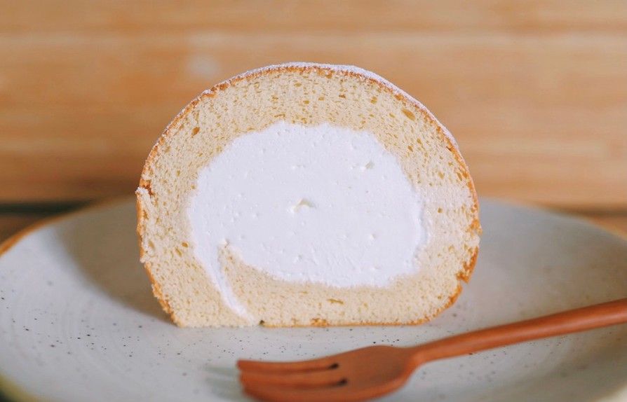 米粉のロールケーキの画像