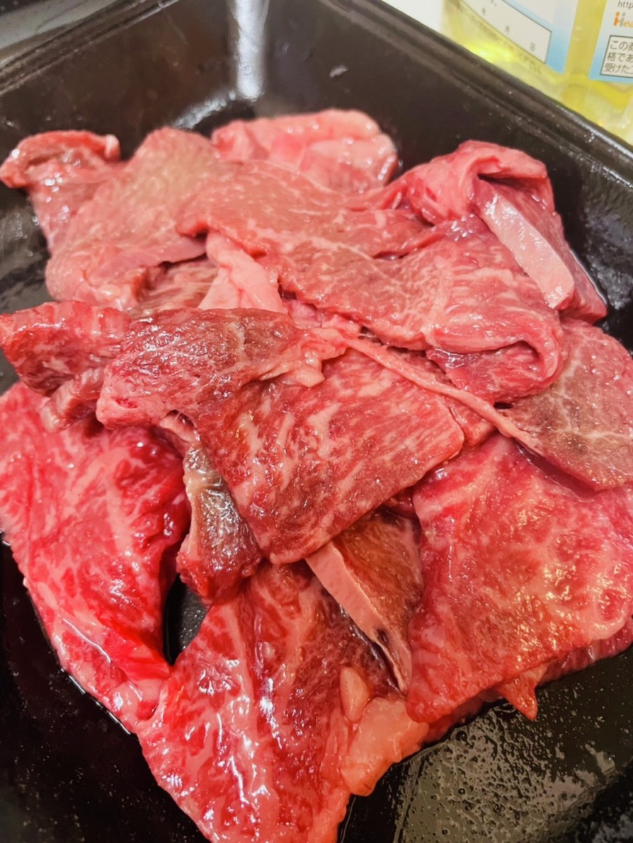 焼き肉の下味の画像