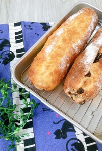 【冷蔵発酵】フランスパン風牛乳パン