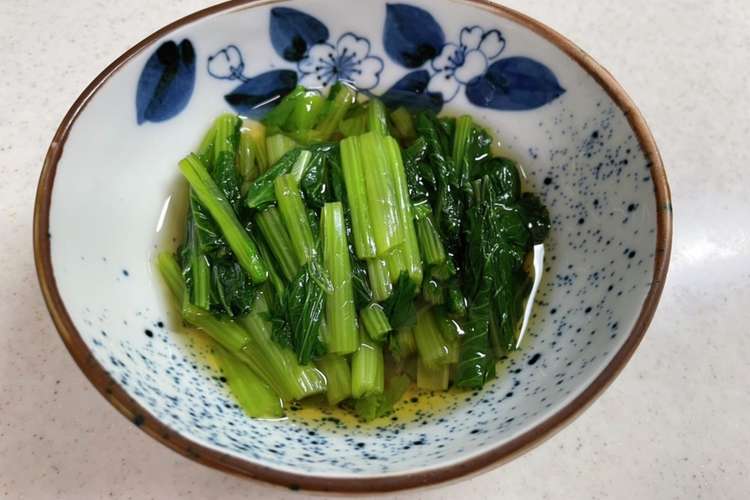 小松菜のおひたし レシピ 作り方 By ｋ ｓキッチン クックパッド 簡単おいしいみんなのレシピが366万品