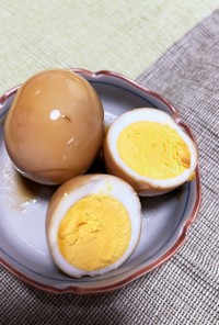 めんつゆで簡単煮卵