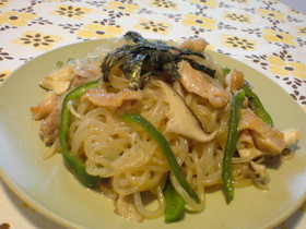 ヘルシー&簡単しらたきパスタ!