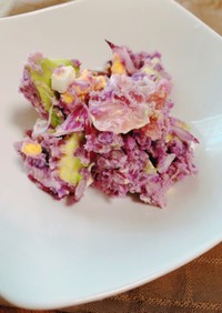 紫のポテトサラダ♪シャドークイーン