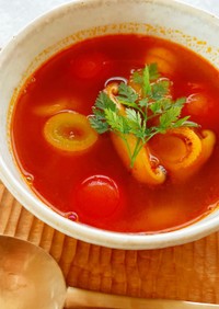 ベジ辛トマトスープ