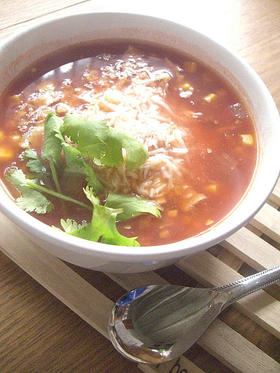 Mexican Style Bean Soup