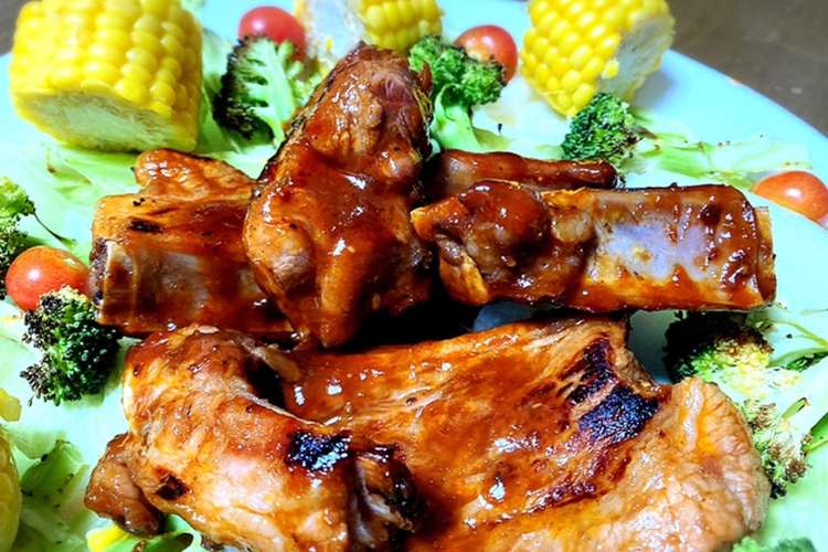 フライパン１つで簡単 スペアリブ レシピ 作り方 By Ryokonchan クックパッド 簡単おいしいみんなのレシピが372万品