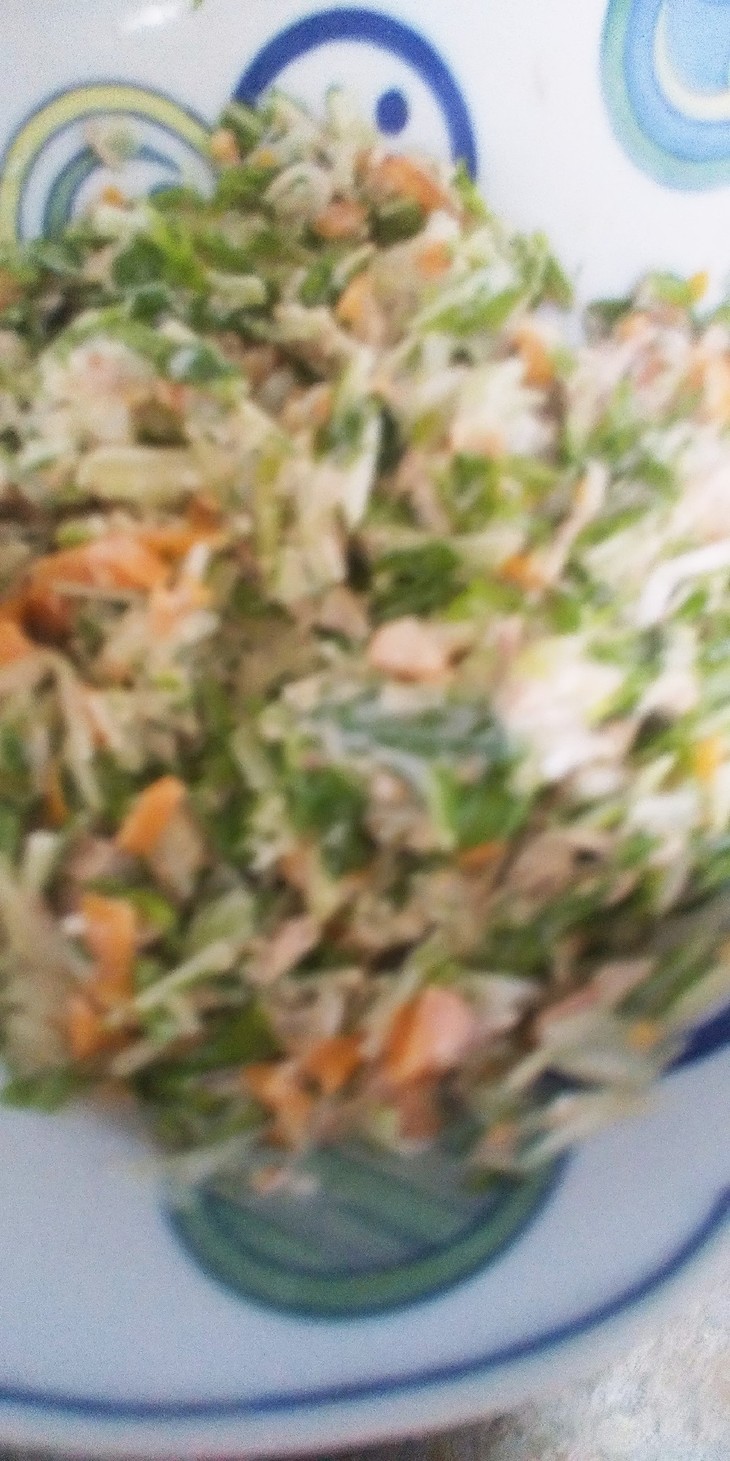 水菜とツナのサラダ  ★サンドイッチの具の画像
